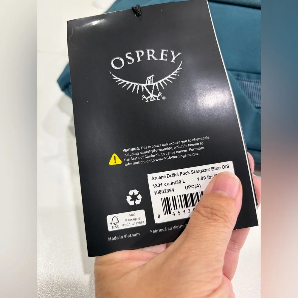 OSPREY new tags
